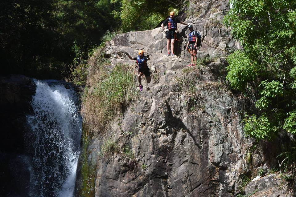 Canyoning at the Datanla Waterfalls in Dalat