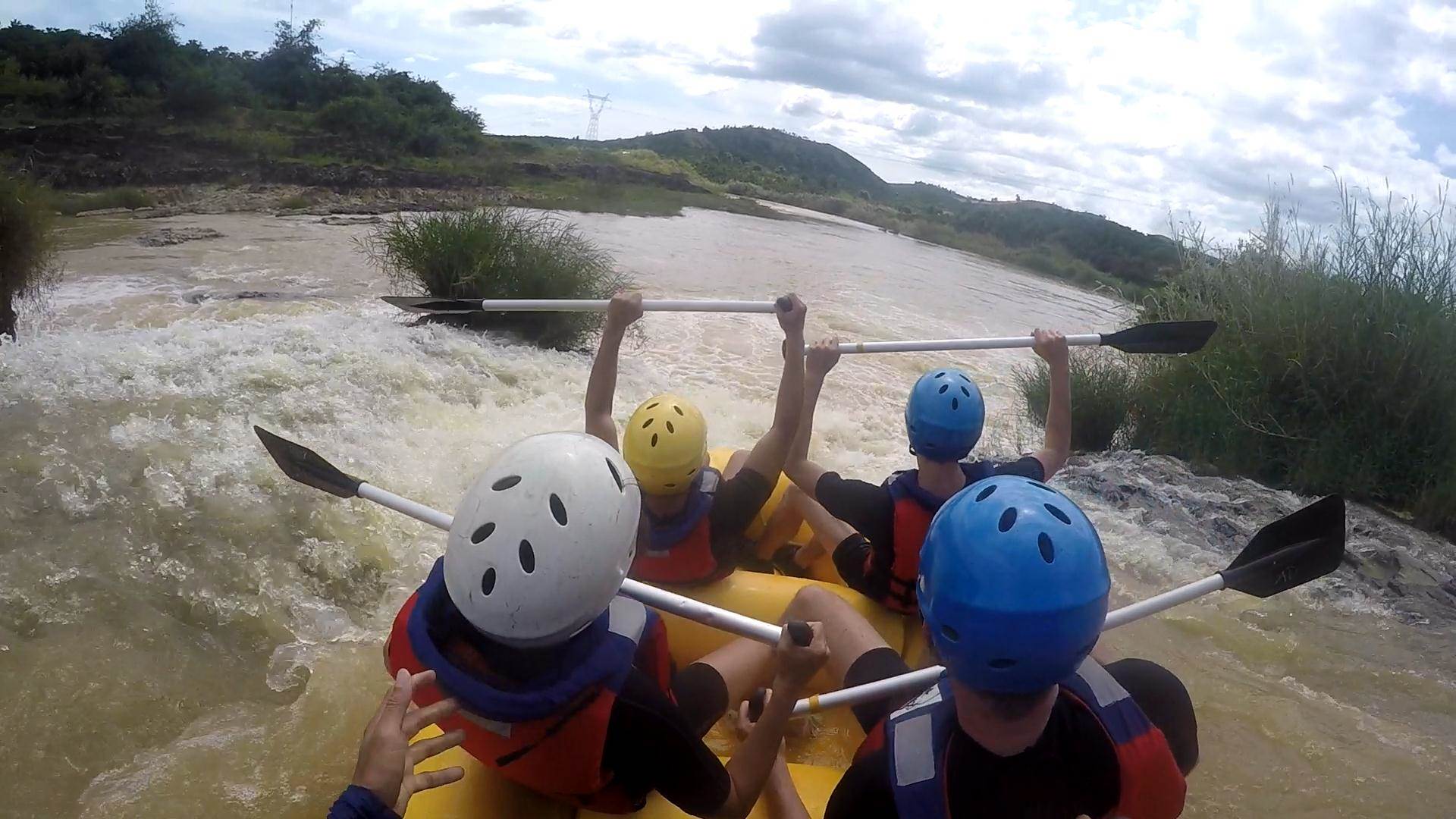 Rafting - a great experience on the Da Don river